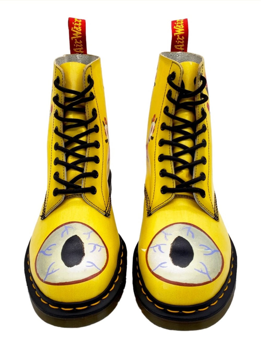 Dr. Martens x Gary Baseman Toby Yellow Mens size 11 NEW!!! EXTREMELY RARE!!! - Picture 3 of 12